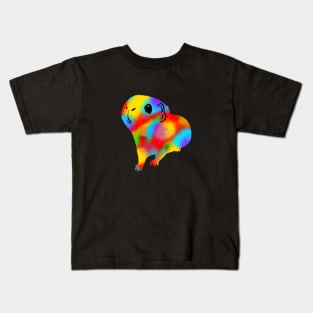 Spray Paint Graffiti Guinea Pig II Kids T-Shirt